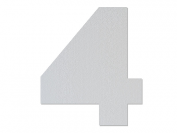 Chiffre 4  - L - 