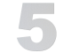 Chiffre 5  - XL - 