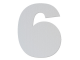 Chiffre 6  - XL - 